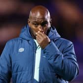 Darren Moore is no longer the manager of Huddersfield Town. The former West Brom boss has been axed by the Terriers. (Image: Getty Images)