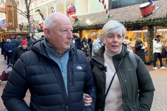 Pete & Sue in Birmingham tell us their thoughts on happiness in the West Midlands