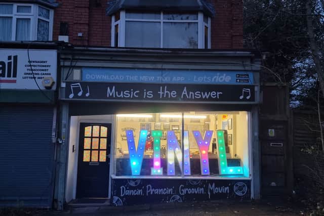 Music is the Answer record store in Yardley Wood