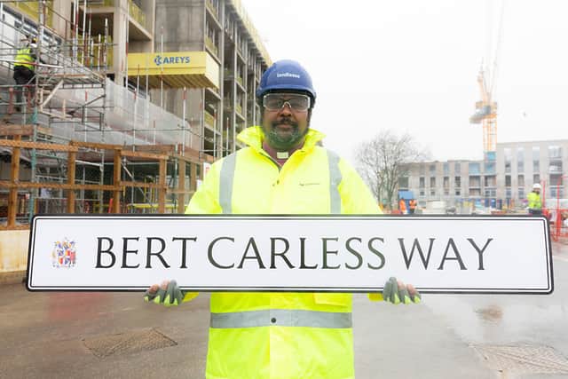 Perry Barr road named after Bert Carless, Birmingham's first black councillor