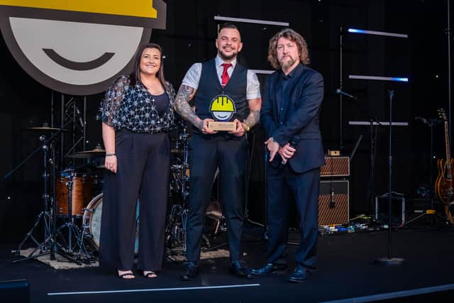 Ash Mahoney wins Bricklayer of the Year award