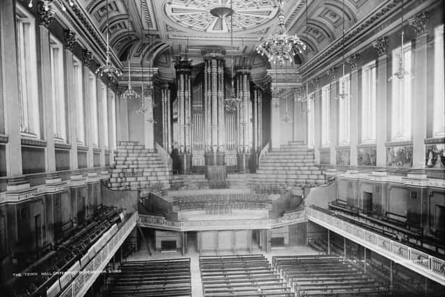 Birmingham Town Hall circa 1890