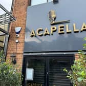 Acapella bar on Frederick Street in the Jewellery Quarter in Birmingham