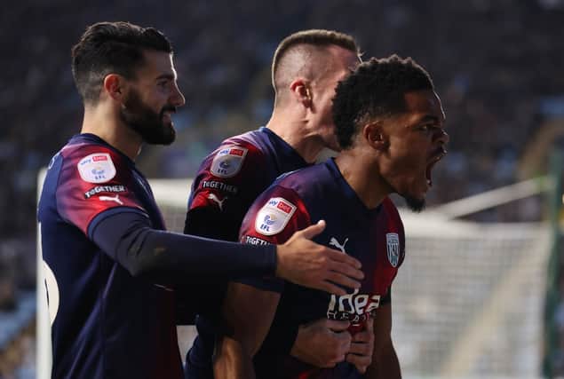 Grady Diangana recovered from an injury at the start of the season. The West Brom star could be missing for at least a month however.  (Image: Getty)