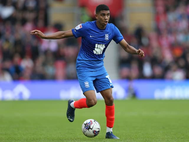 Cody Drameh hasn't played for Birmingham City the last few games. The on-loan Leeds United defender suffered an injury in training. (Image: Getty Images)