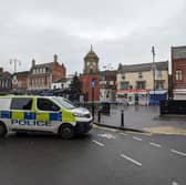 Wednesbury town centre sealed off by police after man stabbed