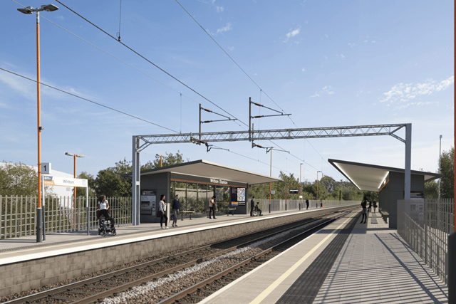 Revamped Witton Station