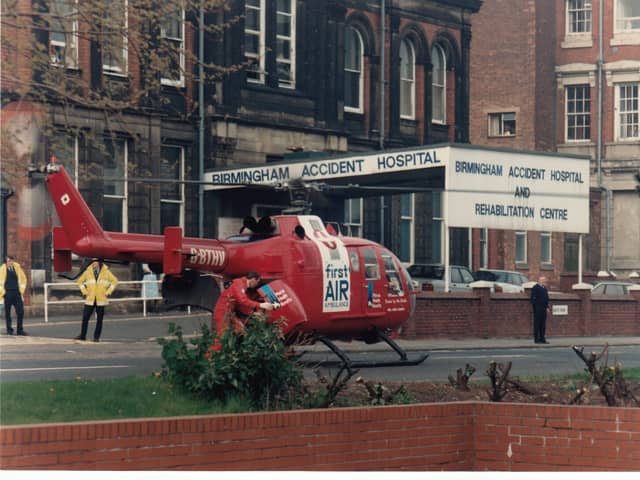 Birmingham Accident Hospital.
