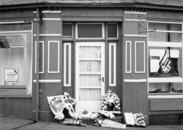 Greswolde Stores in Sparkhill, Birmingham, where Alice and Edna Rowley were murdered in 1987