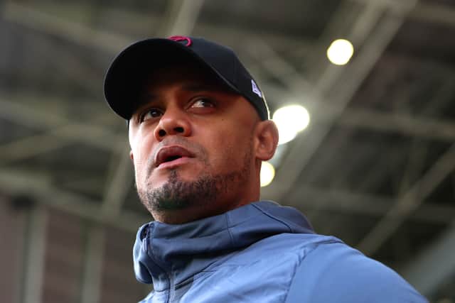 Vincent Kompany was bemused by some of the officiating during Aston Villa 3-2 Burnley.