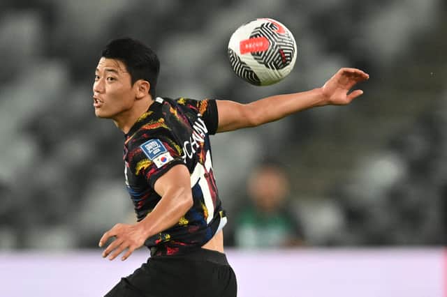 Hwang Hee-Chan is representing South Korea at Asia Cup. He did not play in their opening game however. (Image: Getty Images)