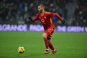 AS Roma defender Leonardo Spinazzola is of interest to Aston Villa. The 30-year-old is out of contract in the summer. (Photo by Alessandro Sabattini/Getty Images)