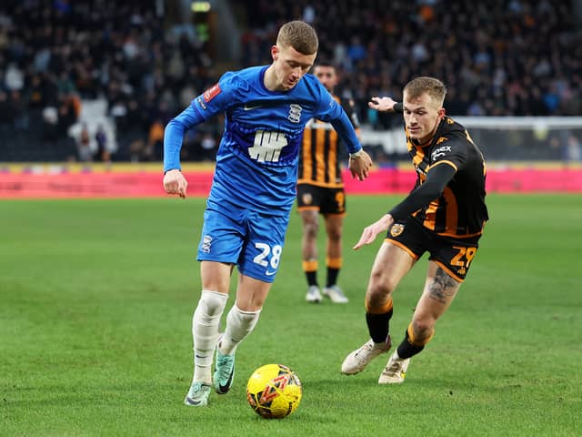 Stansfield has been a regular starter on loan at Birmingham this season.