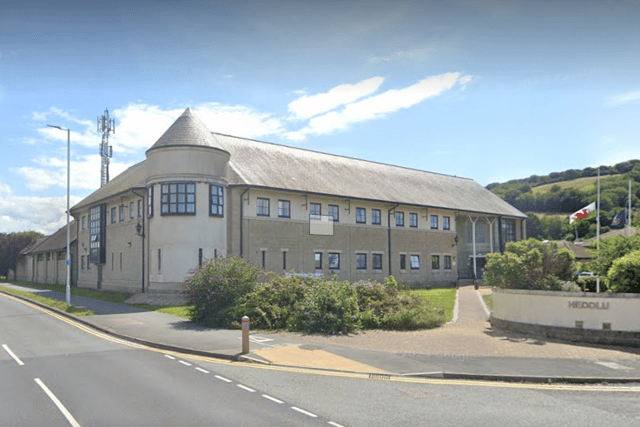 Aberystwyth police station