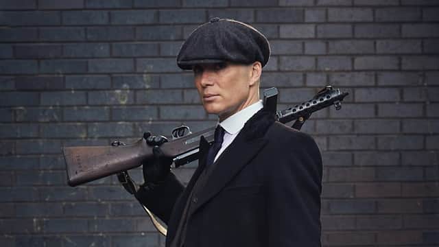 Tommy Shelby in the Peaky Blinders