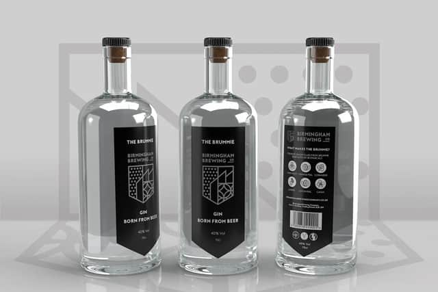 Brummie gin - made from beer