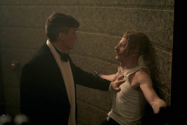 Anderson's character Arthur Shelby, struggled with drug addiction in the BBC show Peaky Blinders