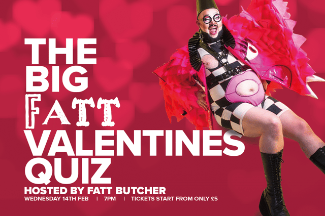 Big Fatt Valentine's Quiz at The Button Factory