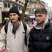 Joe & Oliver in Birmingham share their thoughts on youth knife violence