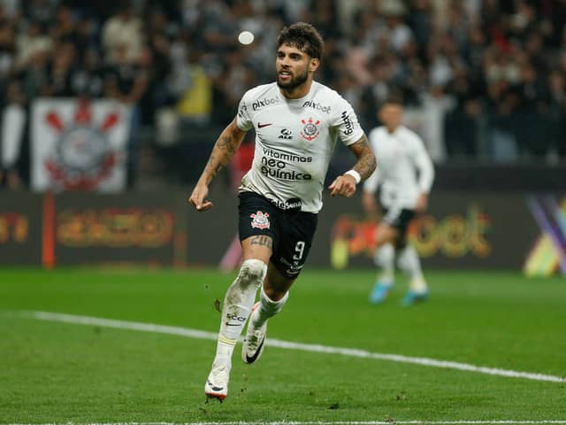 Yuri Alberto has been linked with a move to Wolves. The 22-year-old is currently a Corinthians player. (Image: Getty Images)