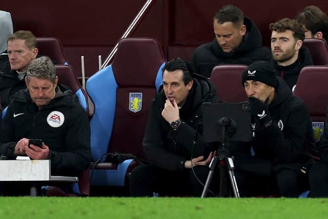 Unai Emery has admitted Aston Villa lost far too many second balls against Chelsea.