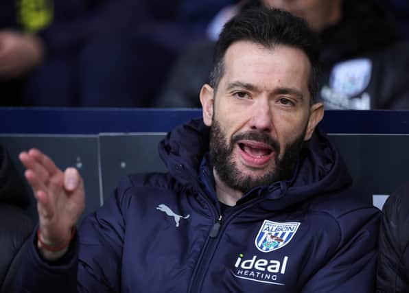 Carlos Corberan has transformed West Brom in to strong promotion contenders. The Baggies are on course for a play-off spot. (Image: Getty Images)