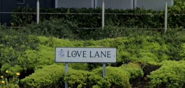 Love Lane in Birmingham city centre