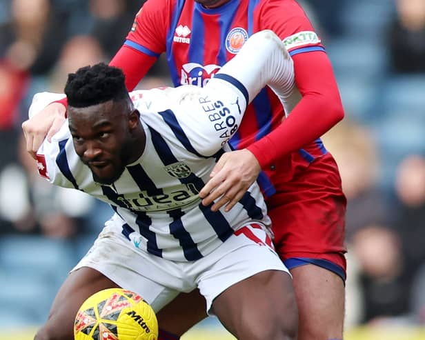 Daryl Dike will be missing for West Brom. A second Achilles injury of his career has put him on the sidelines. (Image: Getty Images)