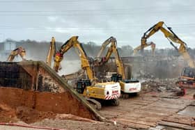  4,000 tonne M42 bridge demolished to make way for HS2 near Solihull