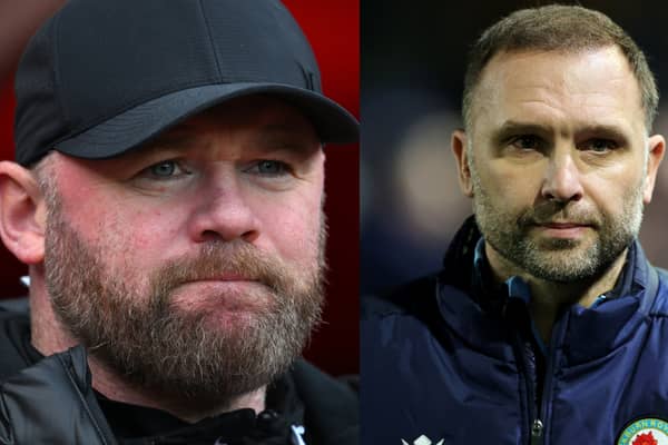 John Eustace and Wayne Rooney were both sacked by Birmingham City this season. One has found himself back in work at a Championship club. (Image: Getty Images)