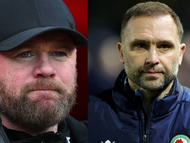 John Eustace and Wayne Rooney were both sacked by Birmingham City this season. One has found himself back in work at a Championship club. (Image: Getty Images)