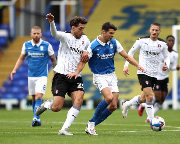 George Friend is expected to retire at the end of the 2023/24 season. The former Birmingham City man is currently at Bristol Rovers. (Photo by Jan Kruger/Getty Images)