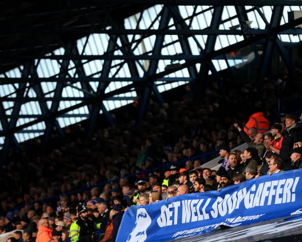Just under 2,000 Birmingham City fans showed their support to Tony Mowbray at Ipswich Town. (Photo by Stephen Pond/Getty Images)