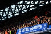 Just under 2,000 Birmingham City fans showed their support to Tony Mowbray at Ipswich Town. Blues average attendance figure has been revealed. (Photo by Stephen Pond/Getty Images)
