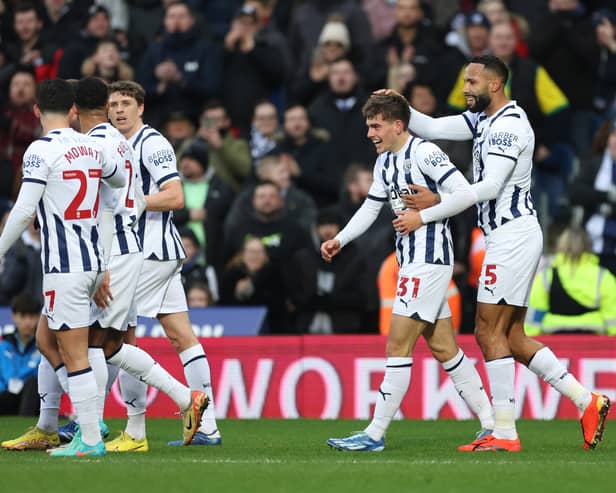 West Brom are in the mix for a play-off spot in the Championship. How many points do the Baggies need from their final 12 games? (Photo by Catherine Ivill/Getty Images)