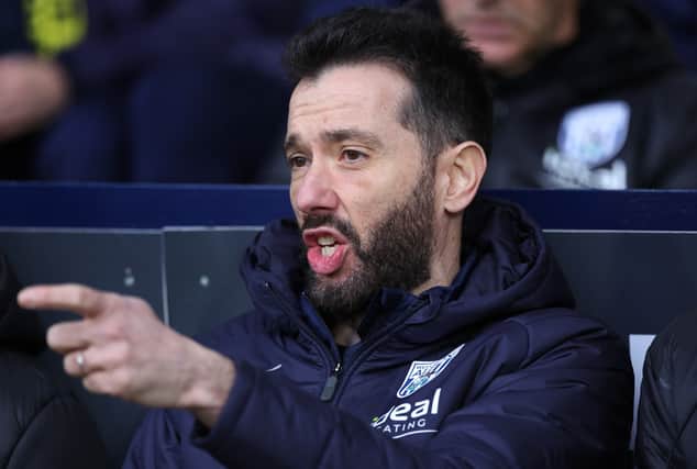 Carlos Corberan has several selection dilemmas as West Brom host Coventry.