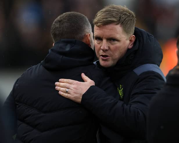 Eddie Howe and Gary O'Neil have plenty of respect for one another.