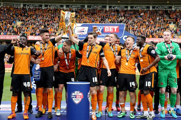 Lee Evans was part of Wolves' 2013-14 League One title-winning squad