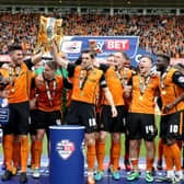 Lee Evans was part of Wolves' 2013-14 League One title-winning squad
