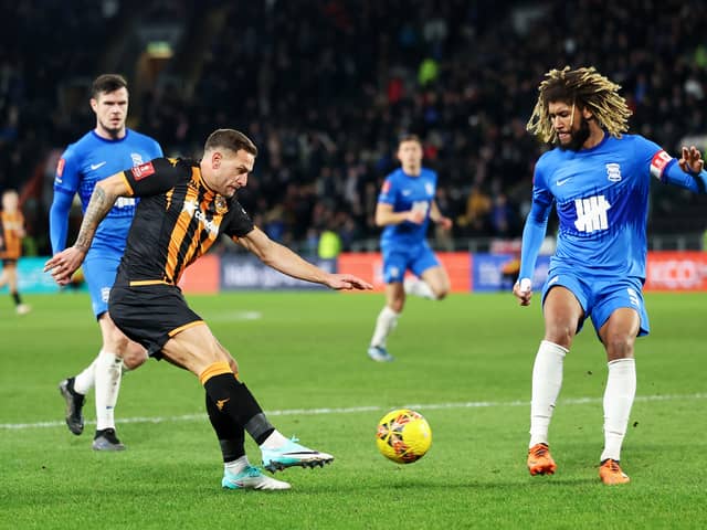 Birmingham City and Hull City have met twice already this year in the FA Cup. Blues travel to the MKM Stadium on Tuesday night. (Photo by Matt McNulty/Getty Images)