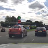 Dashcam footage captures a hair-raising police chase as Demetrious Nickoloau, 27, cuts his way through busy traffic in an Audi A3 whilst an 18-month-old child sat in the back of the car, August 24 2023