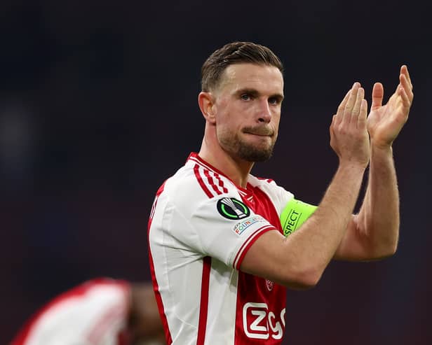 Jordan Henderson impressed during Ajax 0-0 Aston Villa.