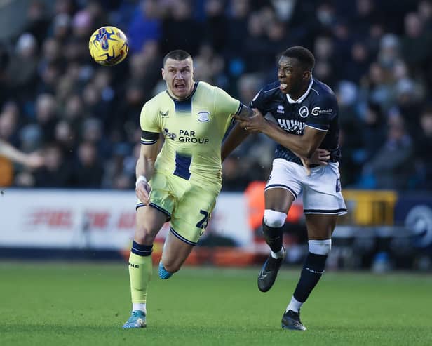 Wes Harding graduated from Birmingham City's academy. He has fallen out of favour at Millwall and is a doubt. (Photo by Richard Pelham/Getty Images)