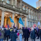 Birmingham city council protests