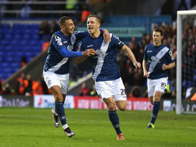 James Vaughan played for Birmingham City. He was born in the city of Birmingham. (Photo by Mark Thompson/Getty Images)