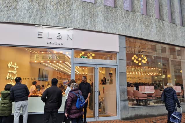 EL&N Cafe’s latest venue in Birmingham sprawled across nearly 8,000 square feet, on New Street