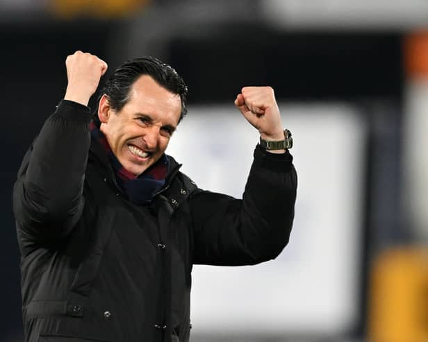 Unai Emery has Aston Villa in fourth in the Premier League. He is set to prolong his stay in the West Midlands. (Image: Getty Images)