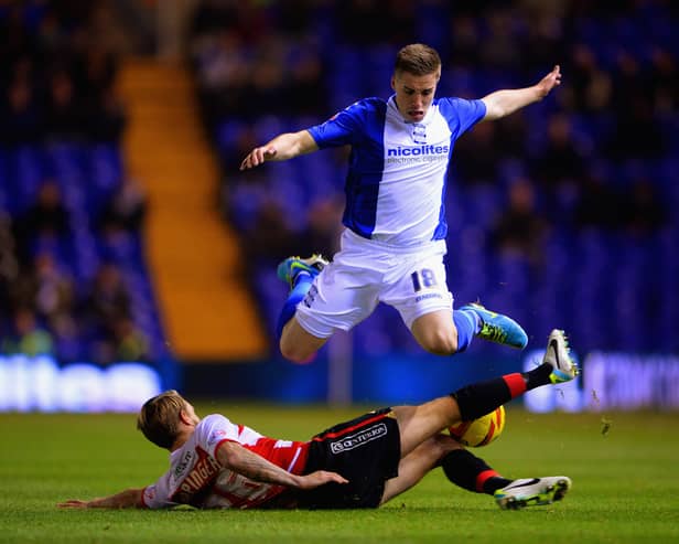 Academy product Hancox played 33 times for Birmingham.