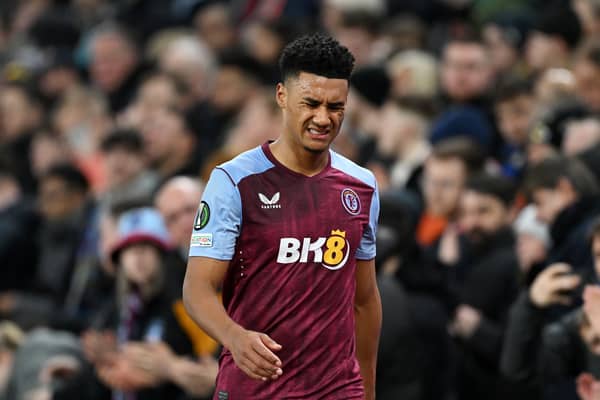 Ollie Watkins lasted a little over half hour after an injury against Ajax. He might not play against West Ham. (Photo by Shaun Botterill/Getty Images)