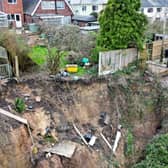 Cradley Heath residents left living on cliff edge after giant landslide